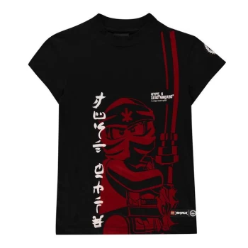 image of Hype x LEGO Ninjago Kai T Shirt - Black/Red