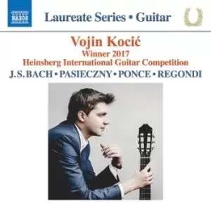 Image of Vojin Kocic JS Bach/Pasieczny/Ponce/Regondi by Johann Sebastian Bach CD Album