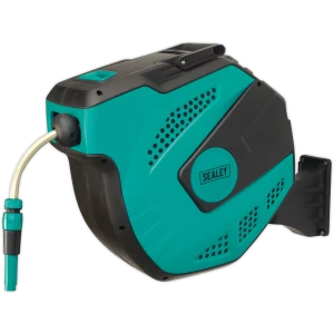 Image of Sealey Auto Rewind Control Garden Hose Reel 20m