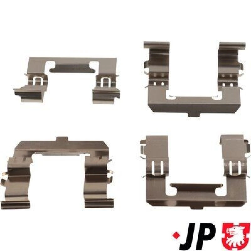 Image of JP GROUP Brake pad fitting kit JP GROUP 1564004210