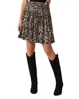 image of ba & sh Gigi Graphic Print Mini Skirt