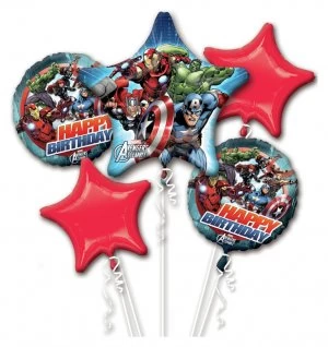 Image of Marvel Avengers Foil Balloon Bouquet