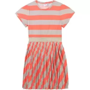 Image of Boss Flowing striped jersey dress - Multi