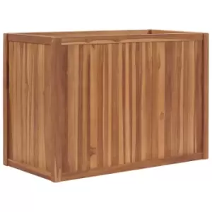 Image of Vidaxl Raised Bed 100x50x70cm Solid Teak Wood