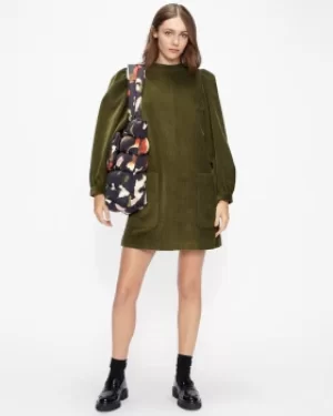 Image of A-line Cord Mini Dress