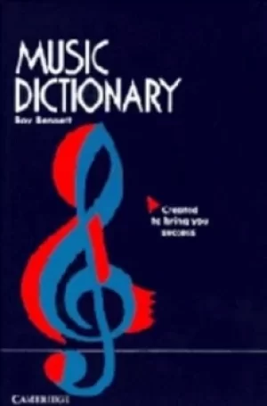 Image of Music dictionary by Roy Bennett