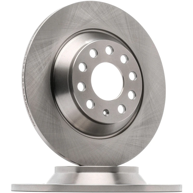 Image of STARK SKBD-0023058 Brake disc Rear Axle, solid, Cast Iron, Uncoated, Untreated, without bolts/screws Cast Iron Brake Disc (82)