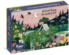 Image of all good things are wild and free 1 000 piece puzzle