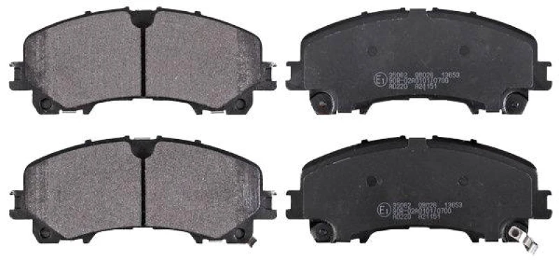 Image of A.B.S. 35062 Brake pad set with acoustic wear warning Brake Pad Set,disc brake (402)
