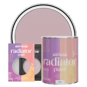 Image of Rust-Oleum Radiator Paint, Matt Finish - Little Light - 750ml