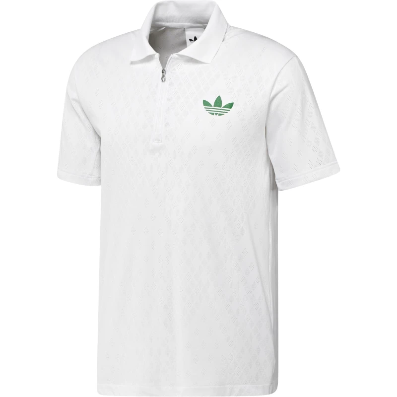 Image of adidas Climacool+ FreeLift Pro Tennis Polo Shirt Mens White male L