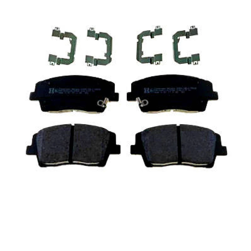 Image of ZIMMERMANN 22934.180.2 Brake pad set Front Axle, with acoustic wear warning, Photo corresponds to scope of supply Brake Pad Set,disc brake (402)