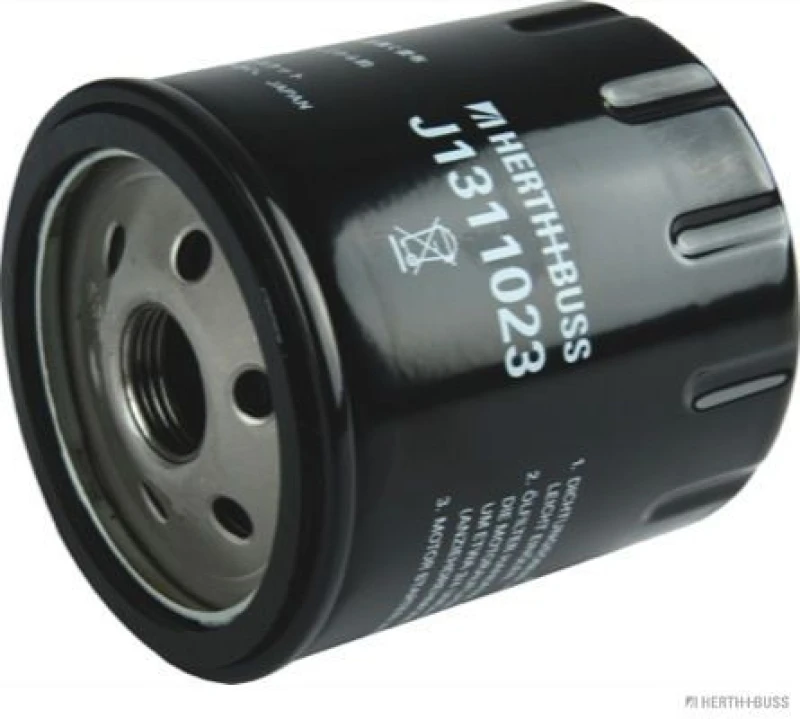 Image of HERTH+BUSS JAKOPARTS Oil filter Spin-on Filter J1311023 Engine oil filter OPEL,FIAT,HYUNDAI,Corsa F,Crossland X (P17),GRANDLAND X (A18),MOKKA