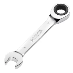 Image of Draper HI-TORQ Metric Stubby Ratchet Combination Spanner, 9mm