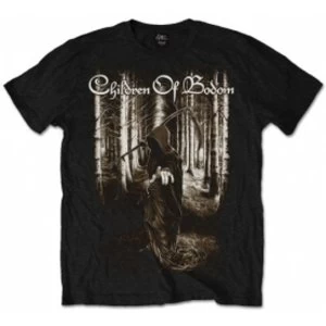 Image of Children Of Bodem Doom Death Mens Black T Shirt: Large