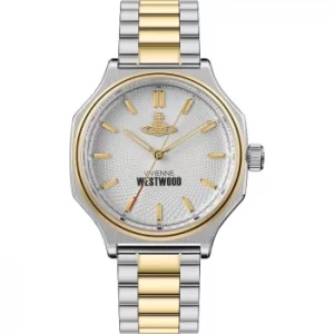 image of Vivienne Westwood Mile End Mens Two Tone Bracelet Watch