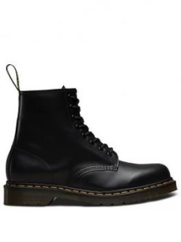 image of Dr Martens 1460 Ankle Boots - Black Smooth, Size 4, Women