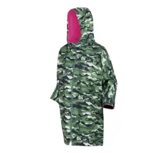 Image of Regatta Junior Waterproof Robe - CactCam(PkP)