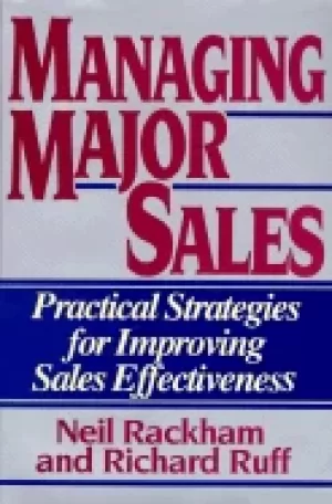 Image of managing major sales
