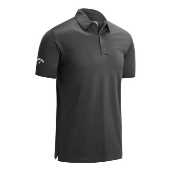 Image of Callaway Solid Polo Shirt Mens - Asphalt