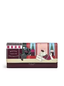 image of Radley Window Shopping Large Flapover Matinee - Dark Cherry