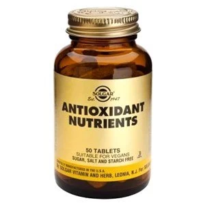 image of Solgar Antioxidant Nutrients Tablets 100 Tablets