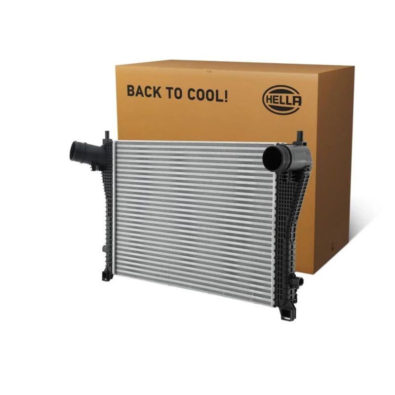 Image of HELLA Intercooler HELLA 8ml 366 471-091