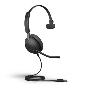 Image of Jabra Evolve2 40 USB-A MS Teams Mono Headset