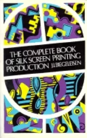 Image of complete book of silk screen printing production