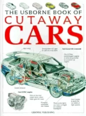 Image of usborne book of cutaway cars