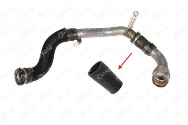 Image of IBRAS Charger intake hose IBRAS 11461
