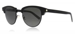 Yves Saint Laurent SL160 SLIM Sunglasses Black 001 49mm