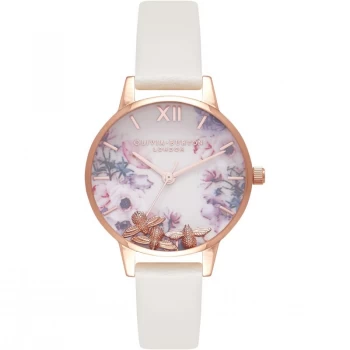 Image of Busy Bees Rose Gold & Nude Watch