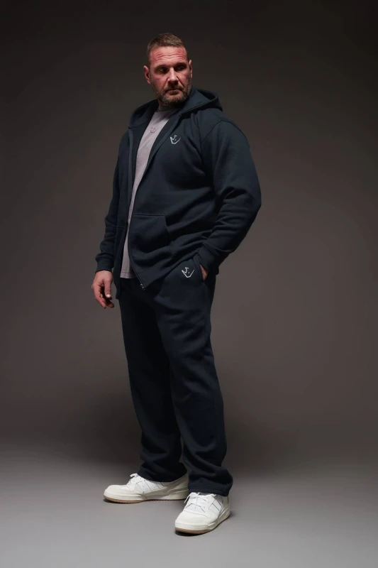 Image of BadRhino BadRhino Men 'Rest Day' Joggers in Dark Navy Size: 3X-Large Dark Navy XXXL Male 5063589188199