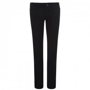 image of Replay Luz Power Stretch Skinny Jeans - Black Wash