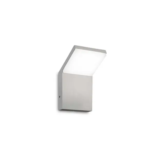 image of Style Integrated LED Outdoor Modern Wall Lamp Grey 1050Lm 3000K IP54