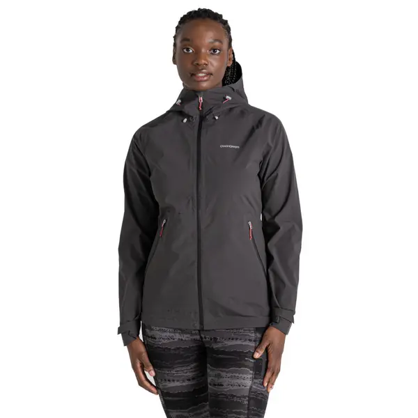 Image of Craghoppers Womens Bronte Waterproof Breathable Coat 18 - Bust 42' (107cm) CHARCOAL CWW1201-821-18