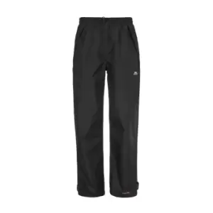 image of Trespass Womens/Ladies Tutula Waterproof Trousers (M) (Black)