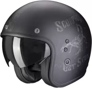 Image of Scorpion Belfast Evo Pique Jet Helmet, black, Size L, black, Size L