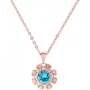 Image of Ted Baker Sirou Crystal Daisy Lace Necklace