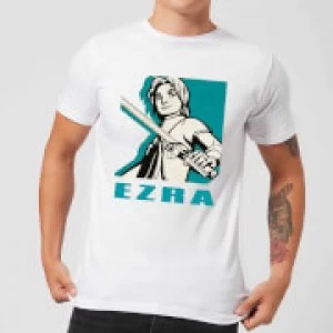 Image of Star Wars Rebels Ezra Mens T-Shirt - White - L