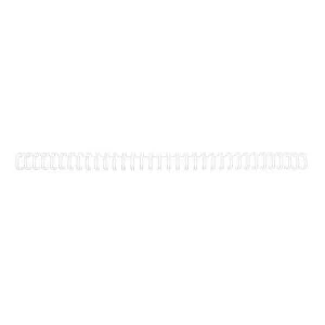 Image of GBC A4 6mm Binding Wire Elements 34 Loop 55 Sheet Capacity White Pack of 100