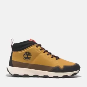 Image of Timberland Winsor Trail Waterproof Hiker For Men In Yellow, Size 10