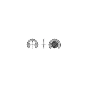 Image of 10MM DIN 6799 'E' Clips (Pack 25)