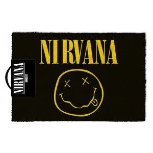 Image of Nirvana - Smiley Door Mat