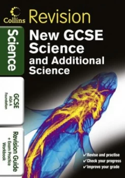 Image of New Gcse Science - Science and Additional Science for Aqa a Foundation. Revision Guide + Exam Practice Workbook by Nicky Thomas Paperback