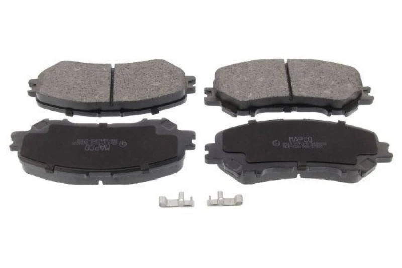 Image of MAPCO 6543 Brake pad set Front Axle, with acoustic wear warning Brake Pad Set,disc brake (402)