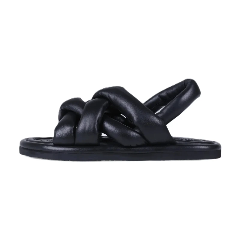 Image of Bronx Womens sandals Bronx har-perr Noir Female 41