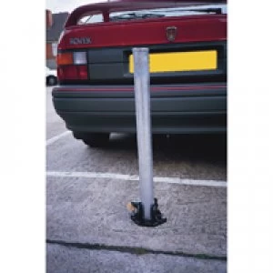 image of Slingsby VFM Silver Economy Standfast Security Locking Parking Post 310155