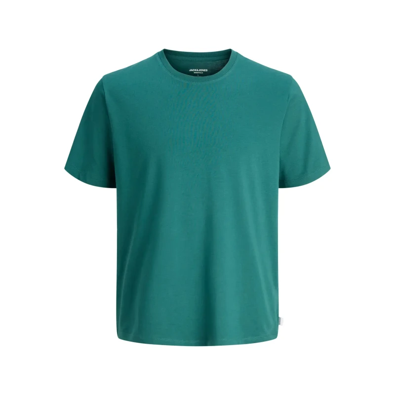 Image of jack & jones Organic Cotton T-Shirt with Crew Neck Green Organic Cotton L